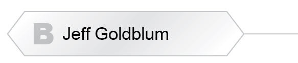 The Answer Is B - Jeff Goldblum